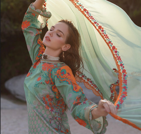 Charizma Printed Suit-3