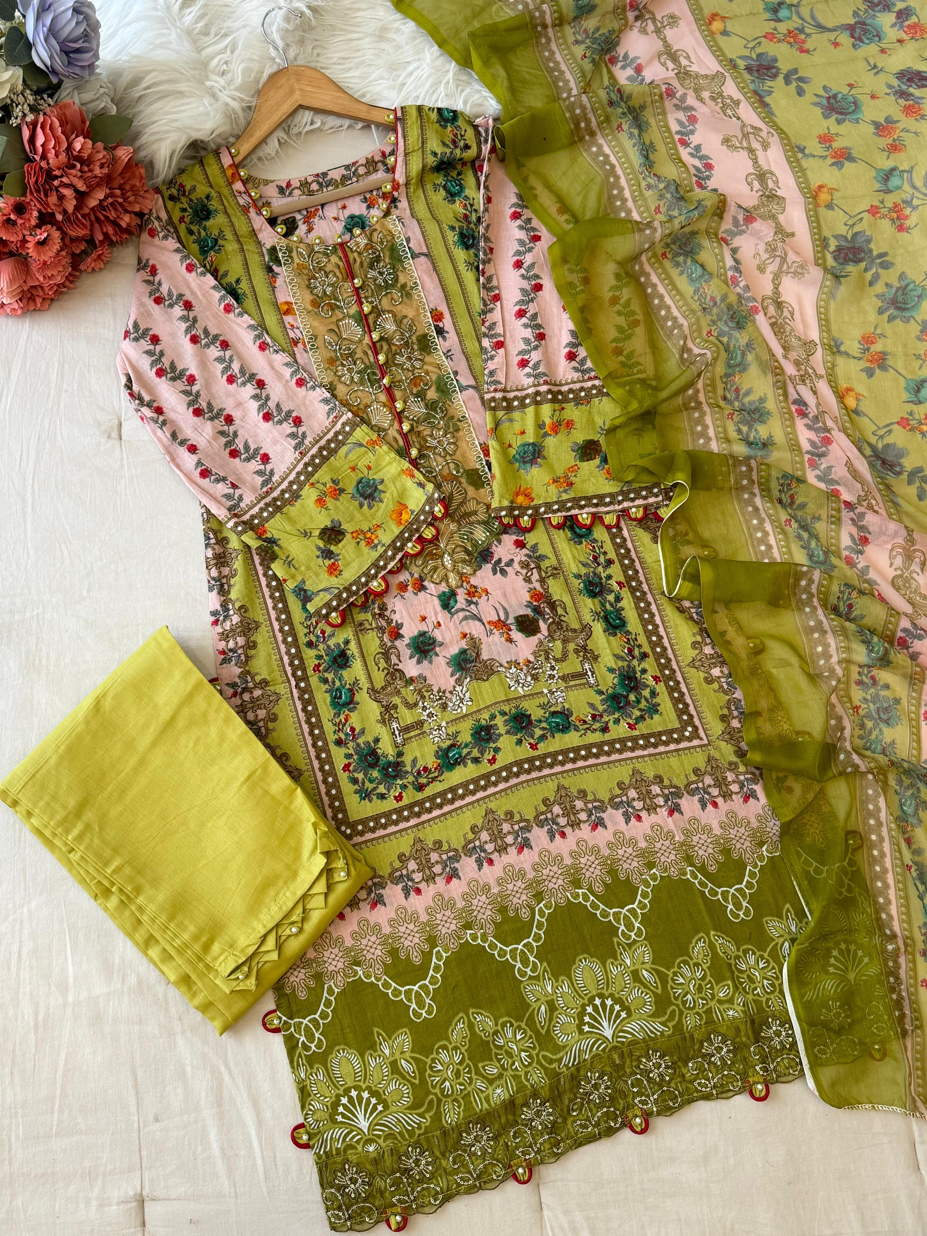 New Ready to Wear Printed Suit-4