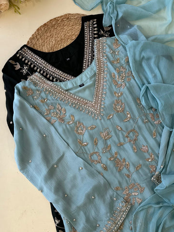 Premium Handworked Partywear Sharara