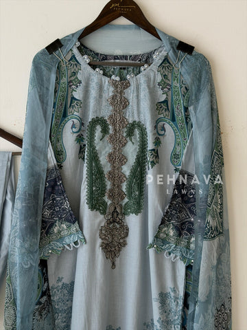 Casual Ready to Wear Suit-1758 - Pehnava Lawns