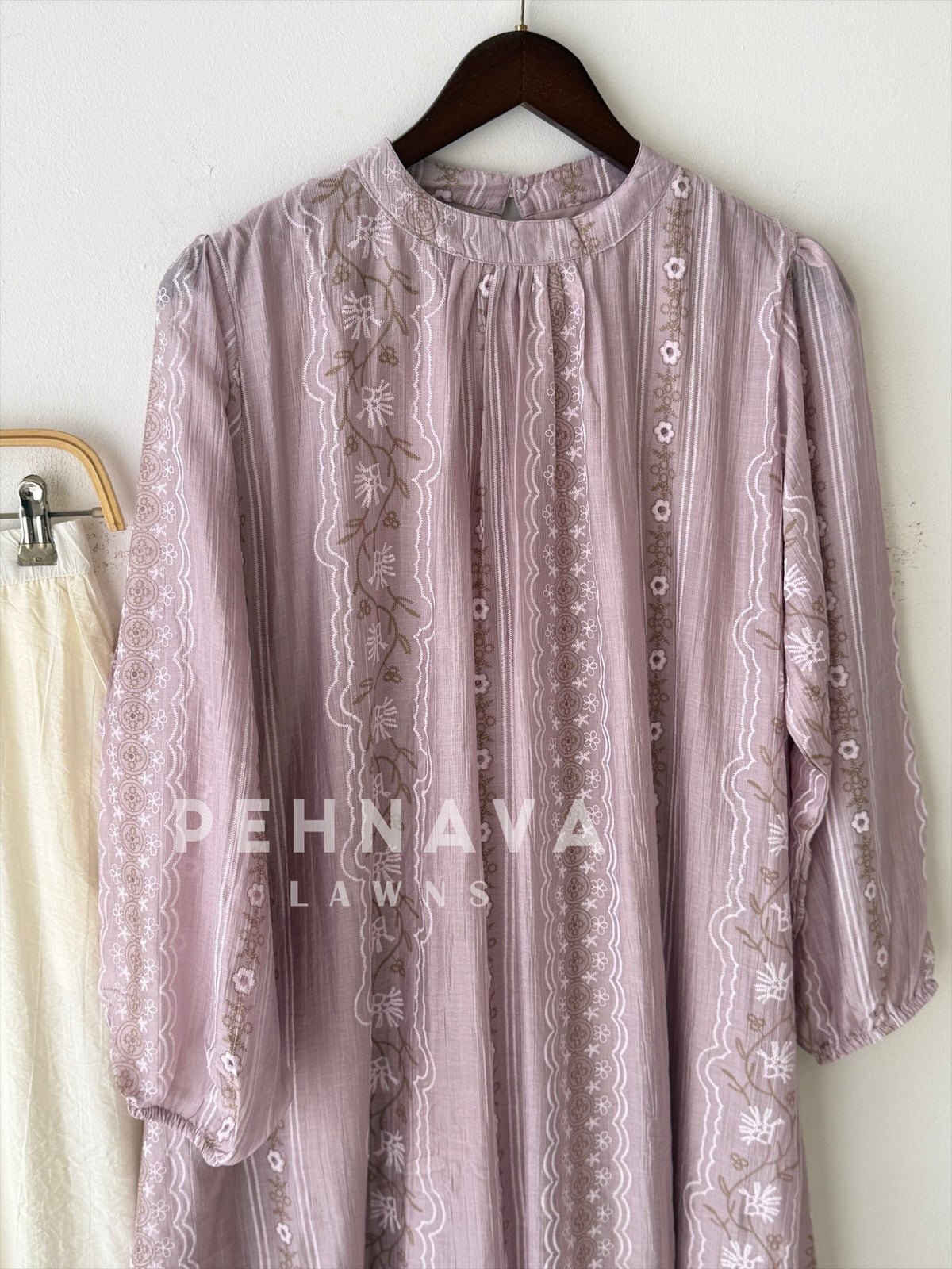 Floral embroidered Imported Co-ord Set-6180