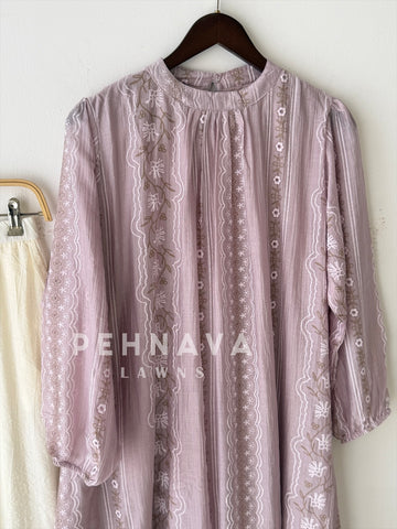 Floral embroidered Imported Co-ord Set-6180