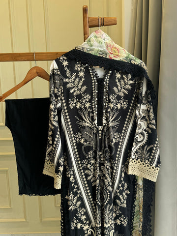 Casual Fit Lawn Suit- 08917