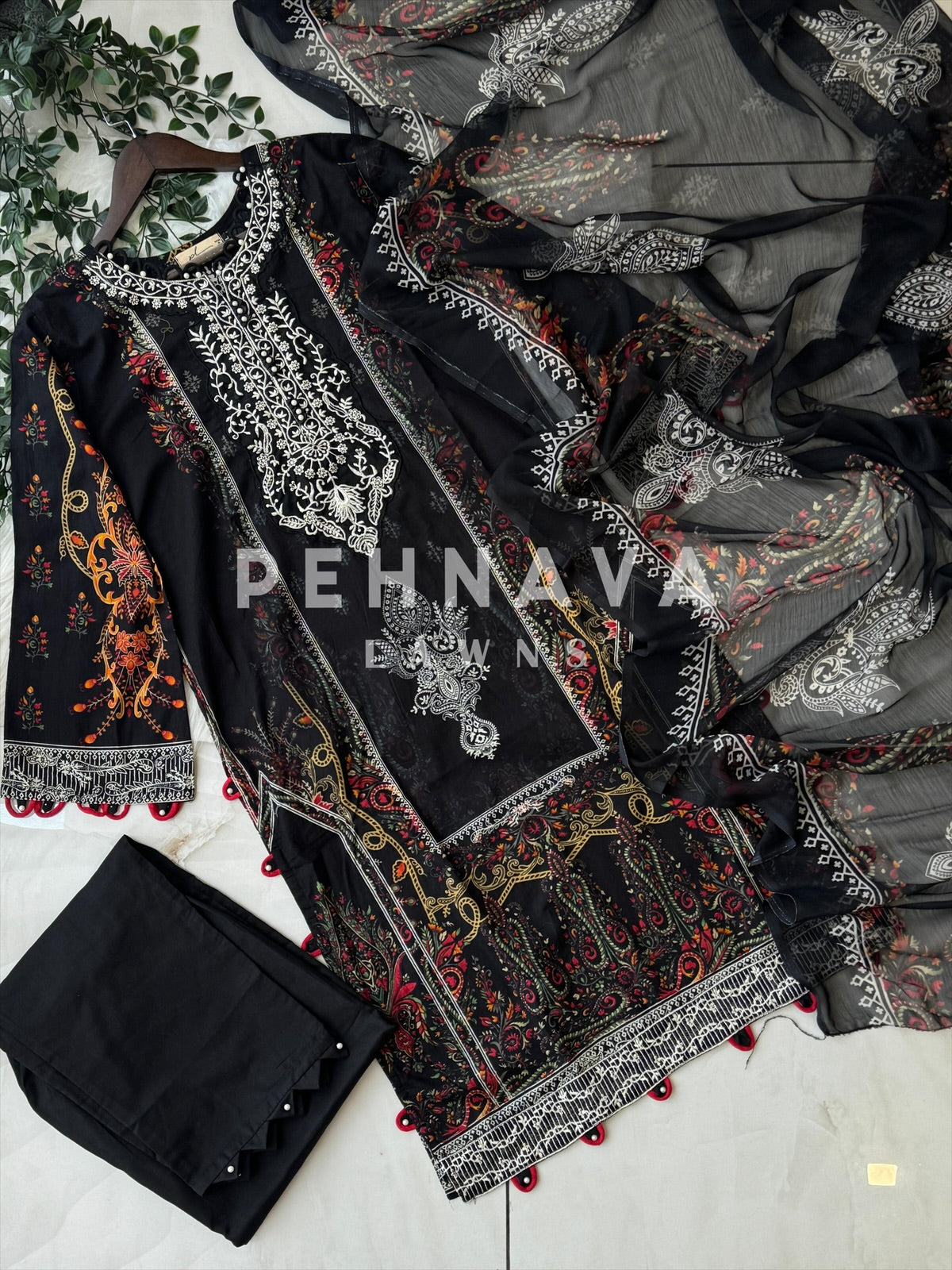 Premium Print Suit Set