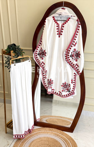Floral Embroidered Farshi Salwar 1067