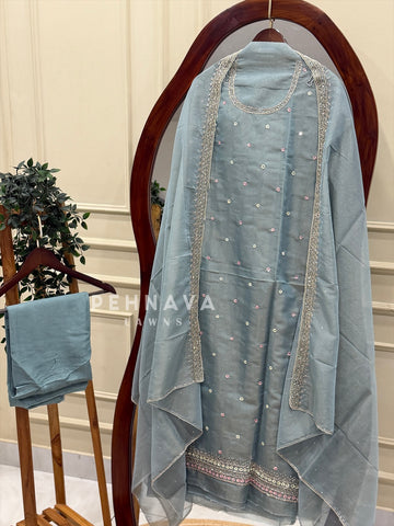 Tissue Handworked Unstitched Suit