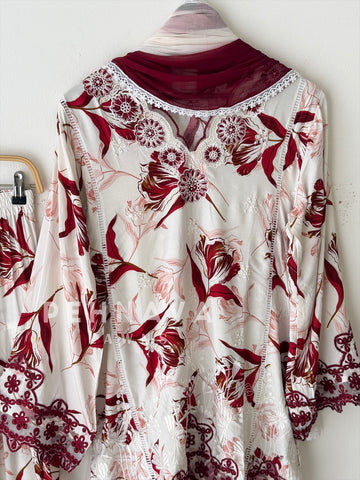 Floral Printed Farshi Salwar LRC281