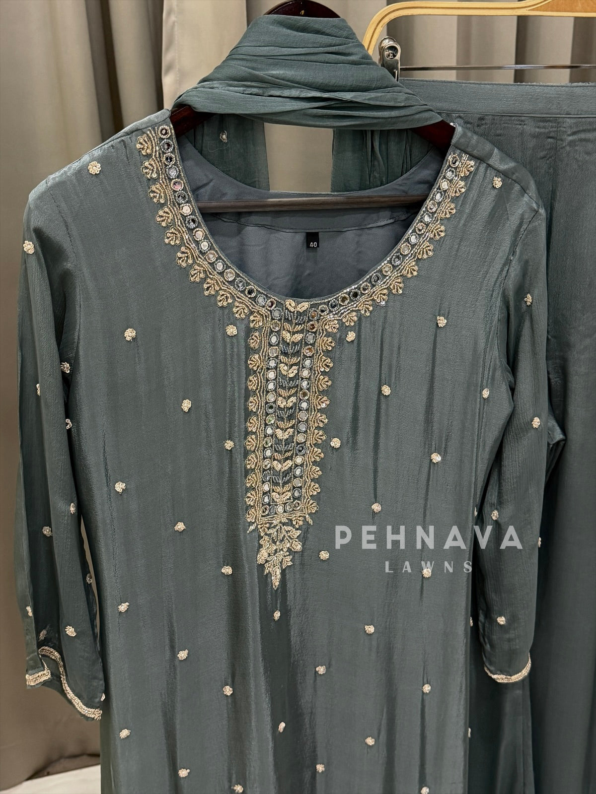 Premium Handworked Chinnon Ensemble
