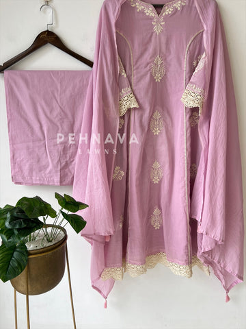 Mulcotton Embroidered Suit