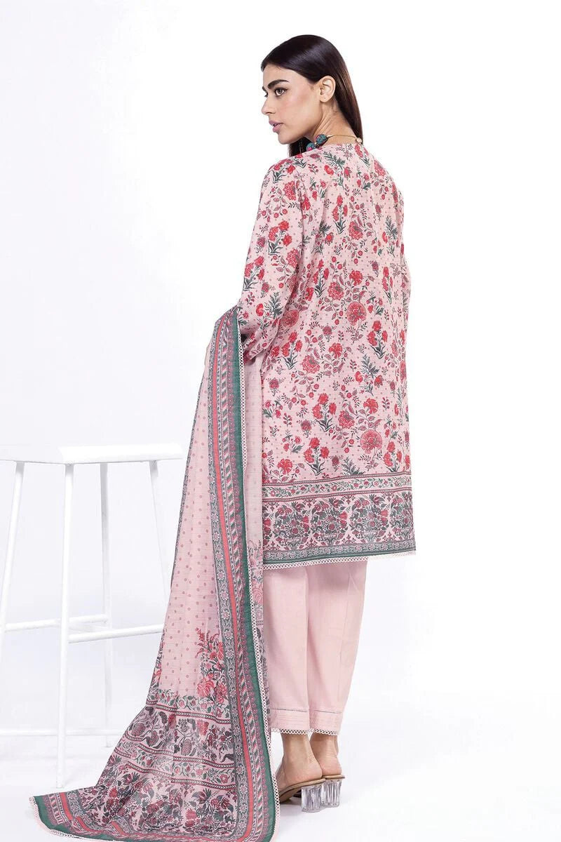 Khaadi Unstitched Printed Lawn suit-0113