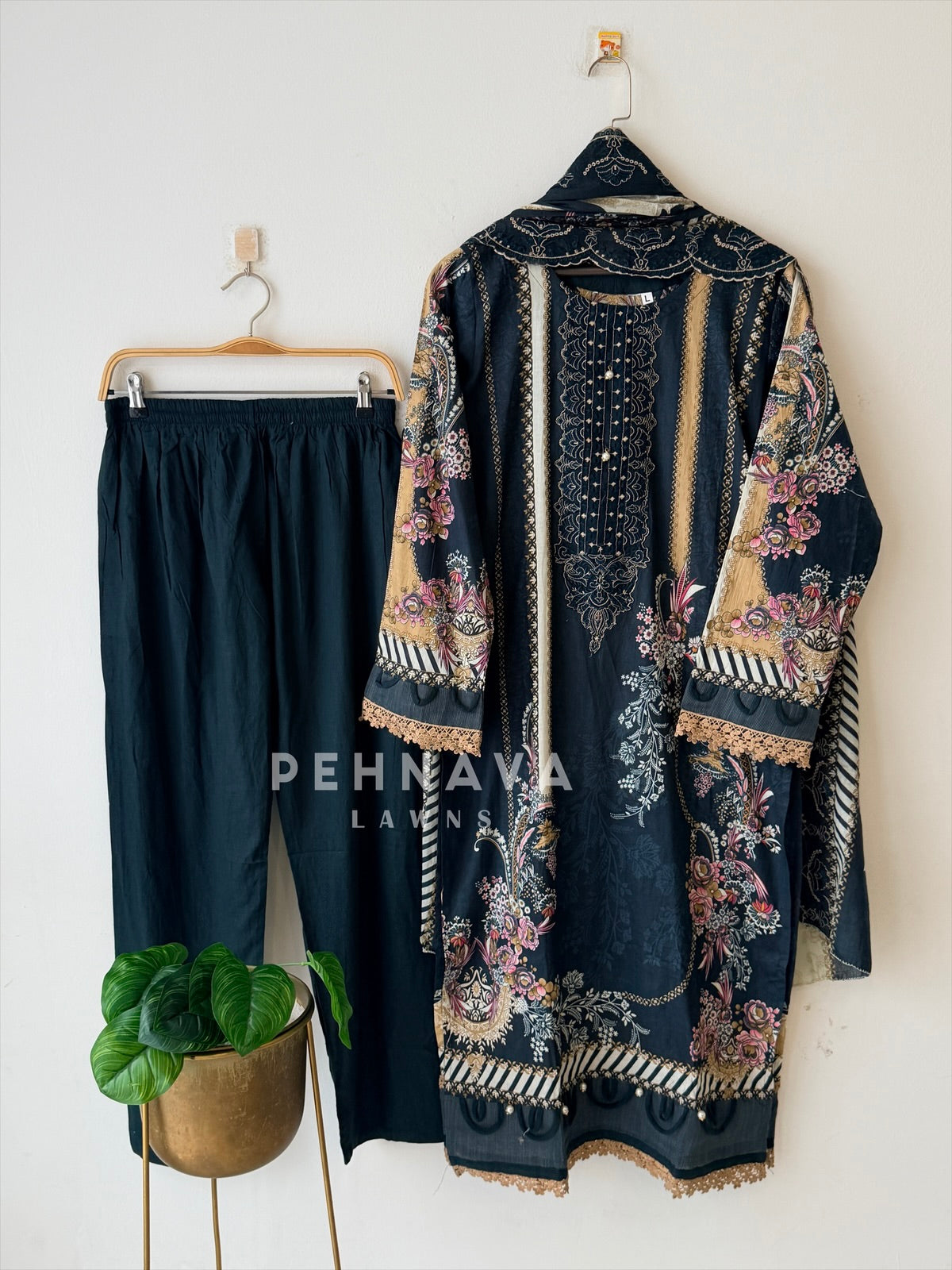 Embroidered Casual Ready To Wear Suit-406
