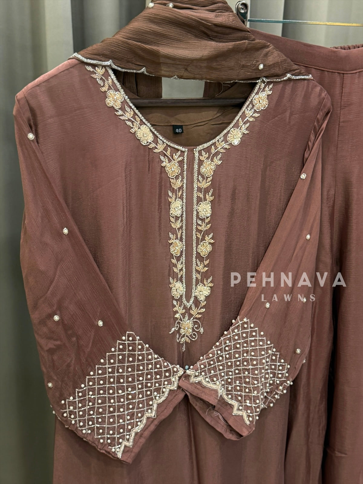 Premium Handworked Chinnon Suit