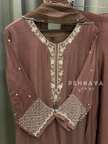 Premium Handworked Chinnon Suit