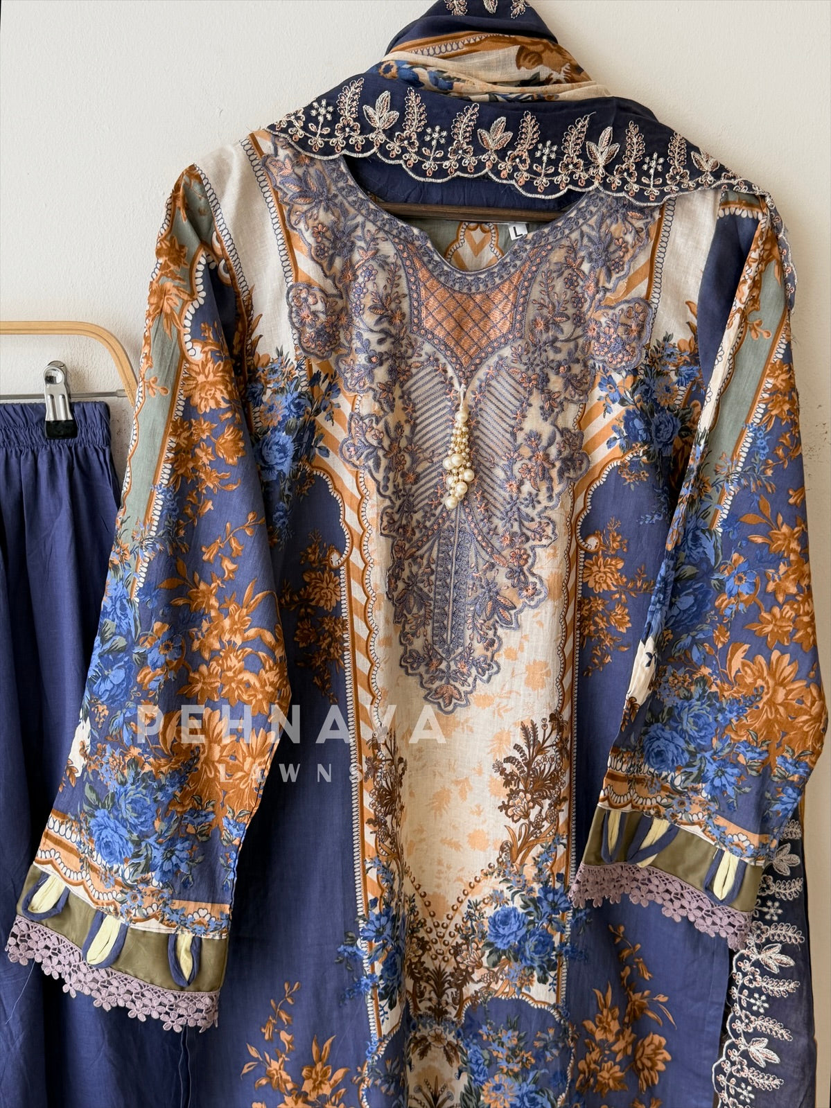 Embroidered Casual Ready To Wear Suit-404