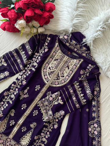 Teenagers– Ready to Wear Georgette suit 1022