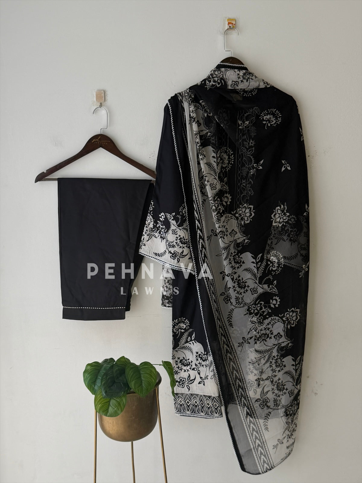 Signature Embroidered Unstitched Suit-1356B