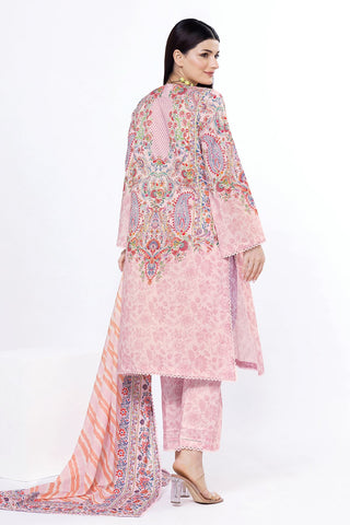Khaadi Unstitched Printed Lawn suit-0118