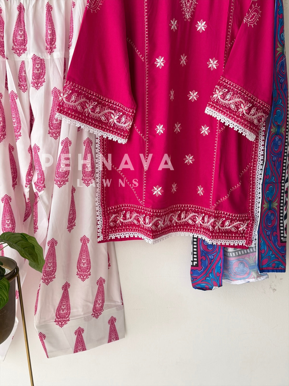 Embroidered Farshi Salwar-LRC 345