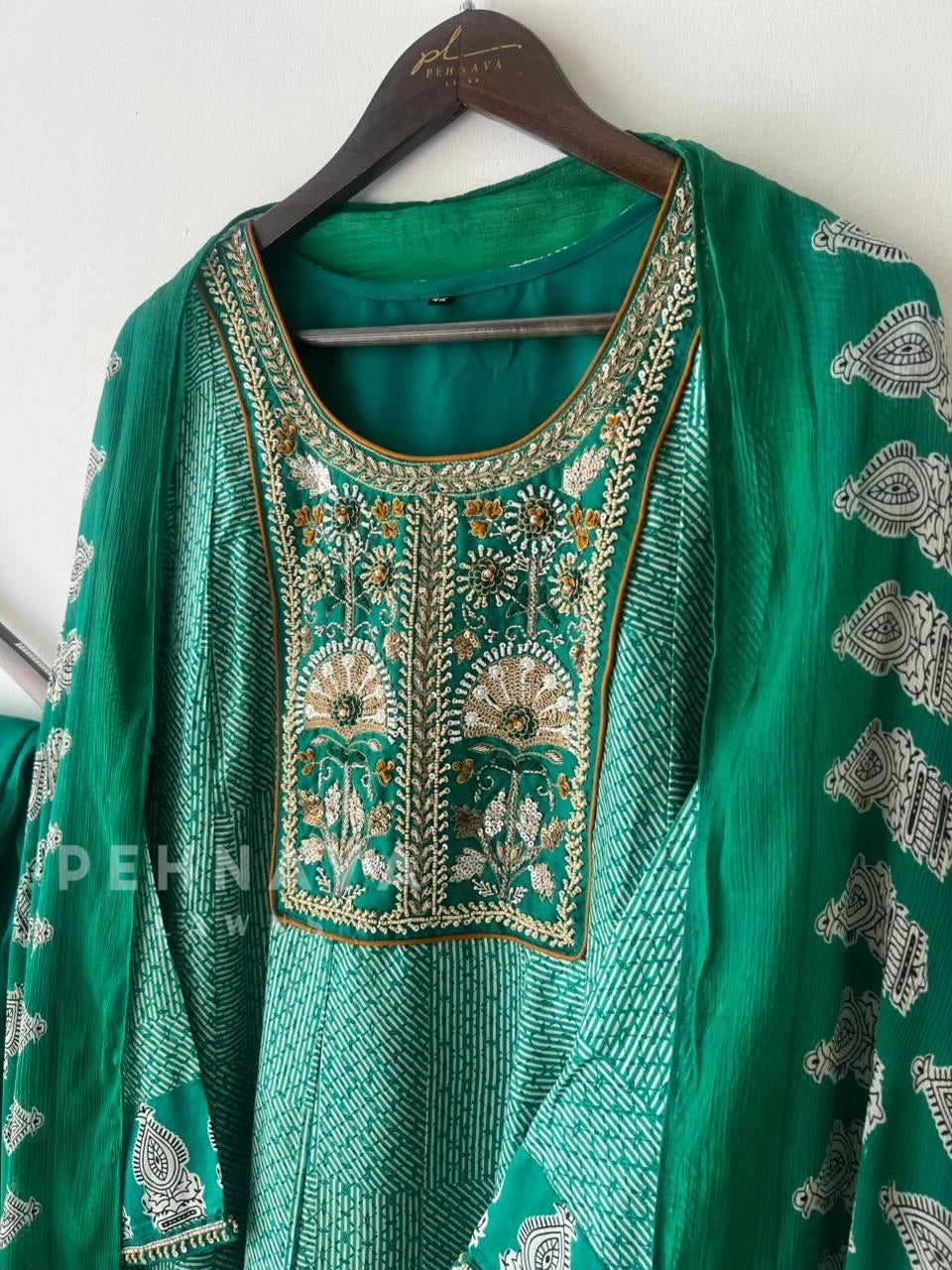 Premium Handworked Anarkali