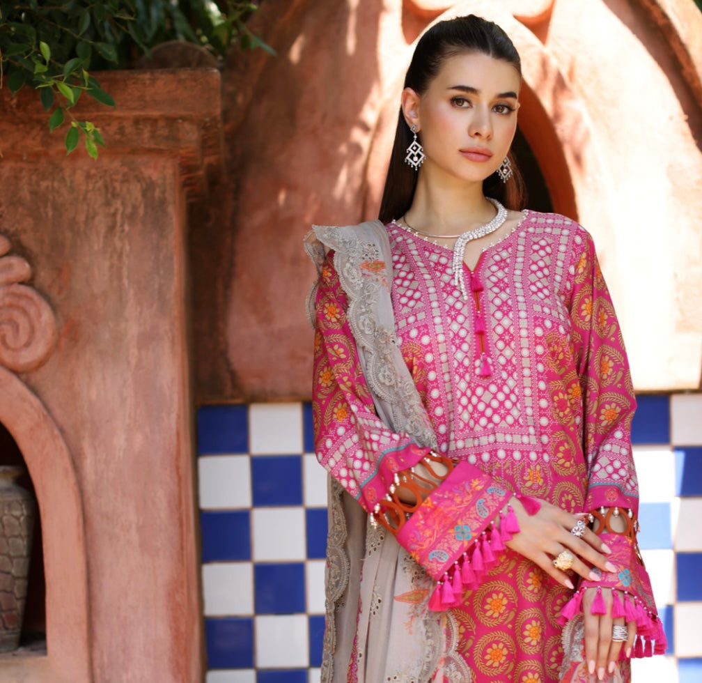 Charizma Printed Suit-4