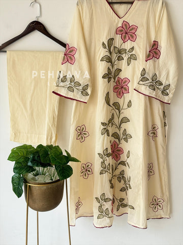 Cotton Embroiders Ensemble