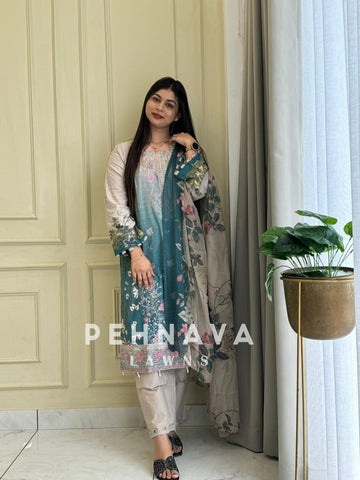 New Fully Embroidered Ready to Wear Suit