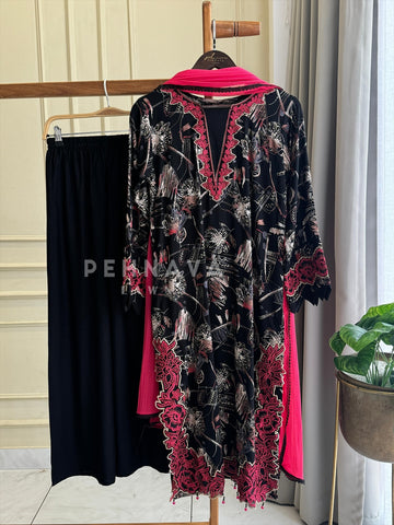 Floral Embroidery Kurtha set-New Colours LRC 143 - Pehnava Lawns