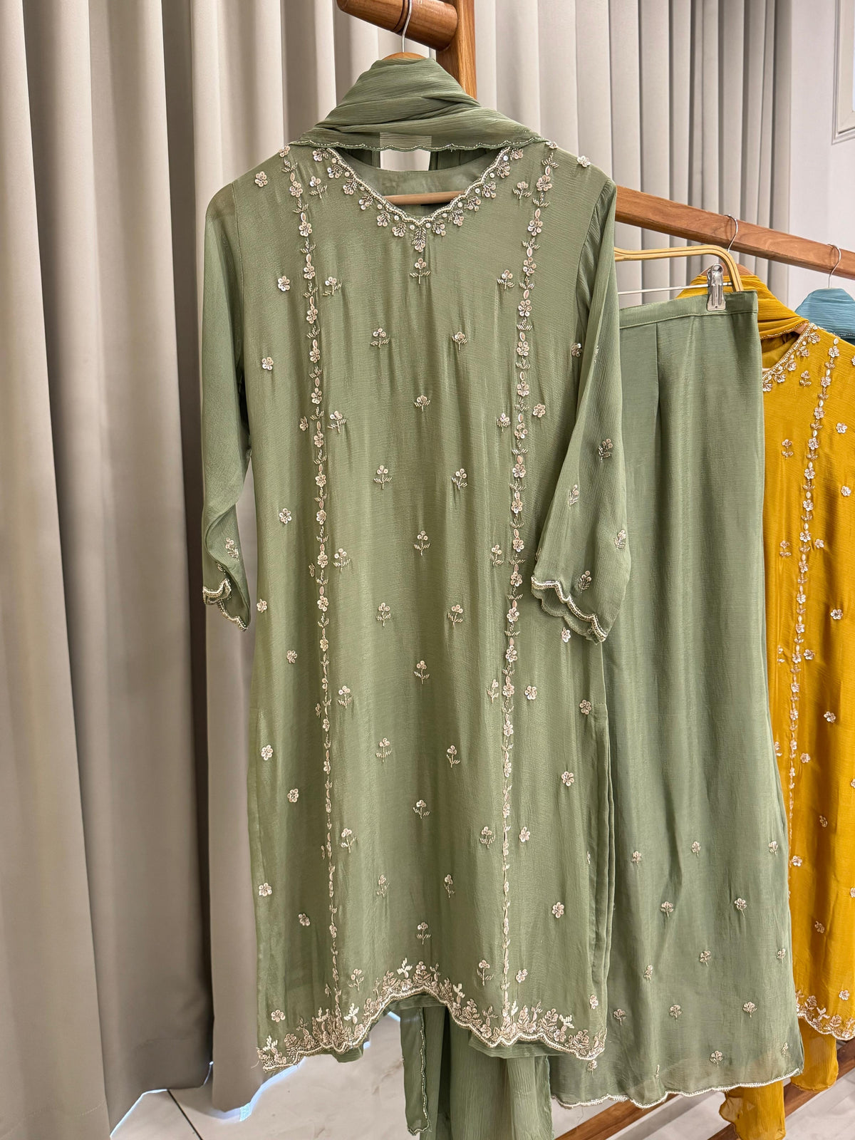 Handworked Premium Ready to wear suit-7690