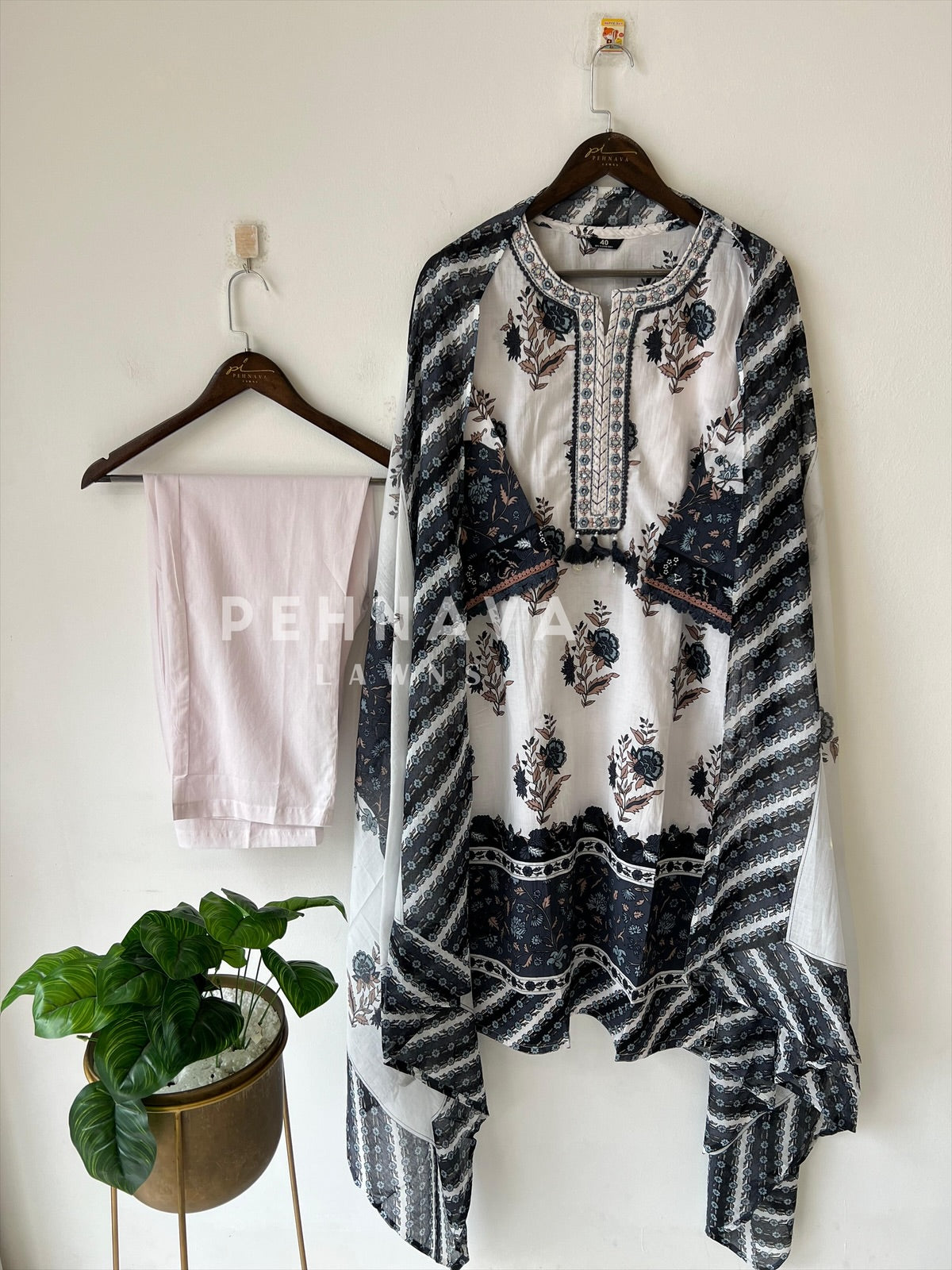 Cotton Printed Suit-1002