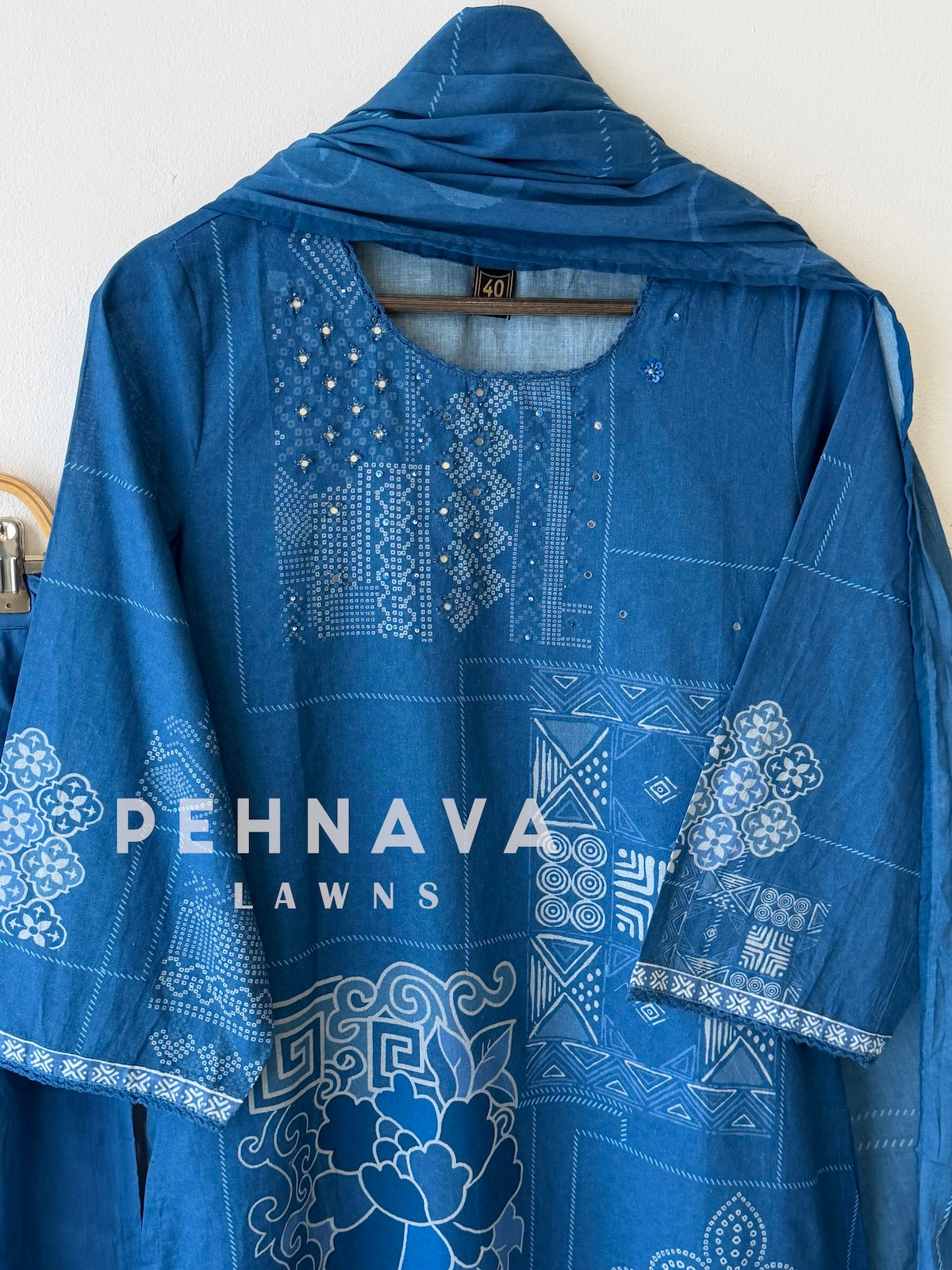 Cotton Printed Three Piece Set-1103 - Pehnava Lawns