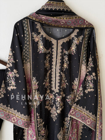 Muslin Unstitched Suit-KT351