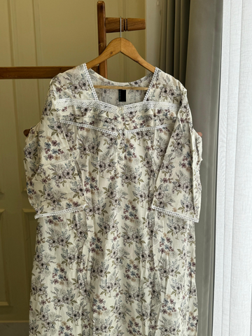 Imported Floral Night Dress-10