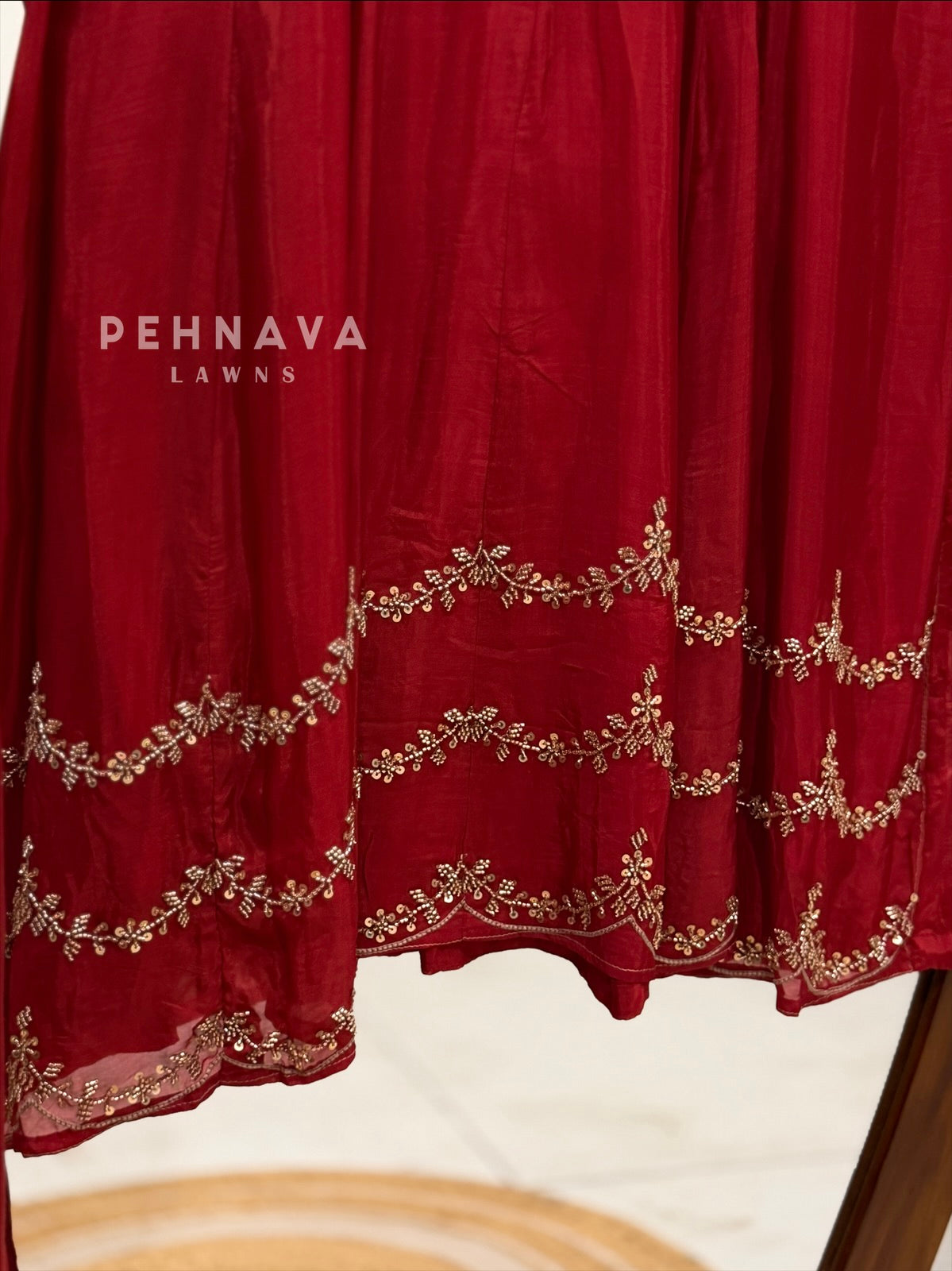 Handworked Anarkali Ensemble