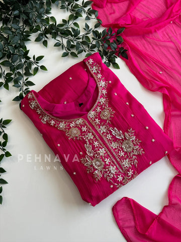 Premium Handworked Anarkali Suit