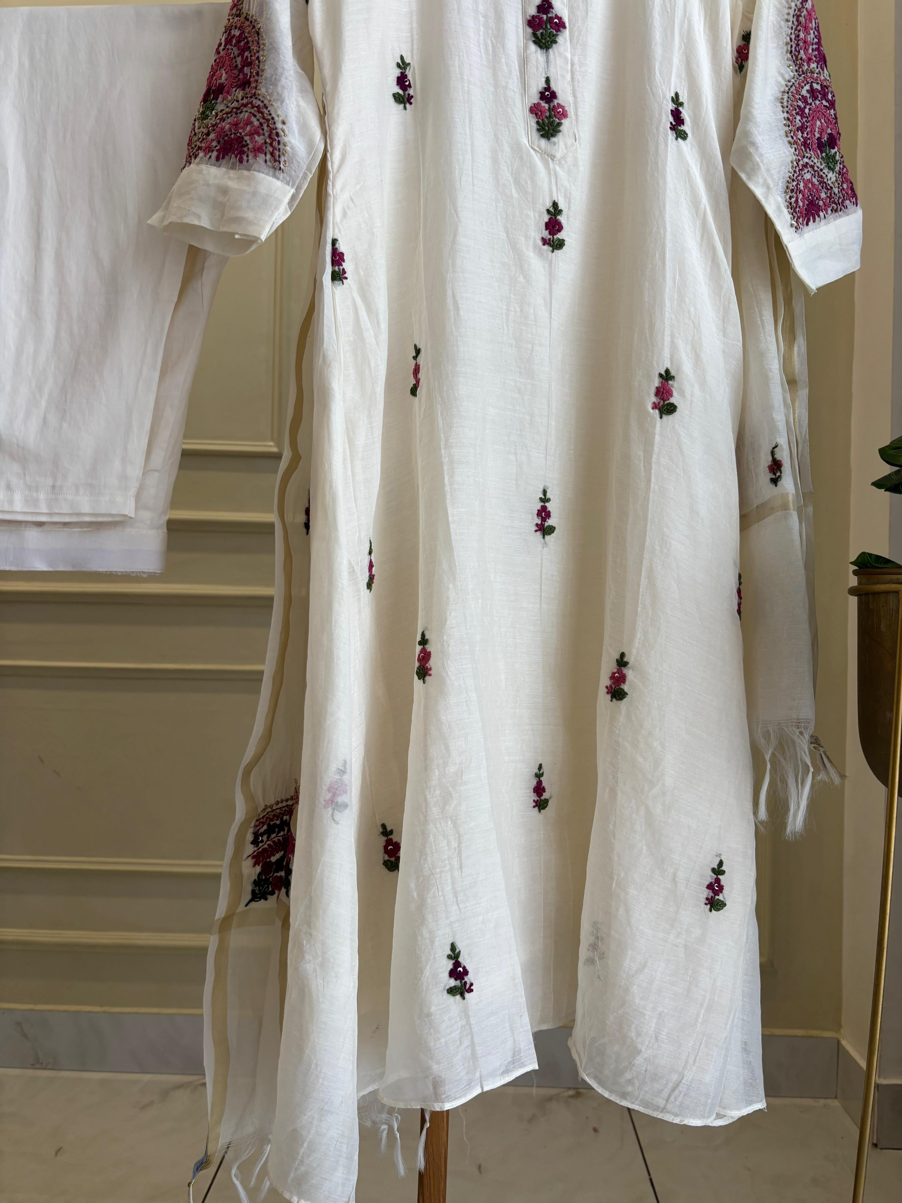 Premium Floral Embroidery Salwar Kameez