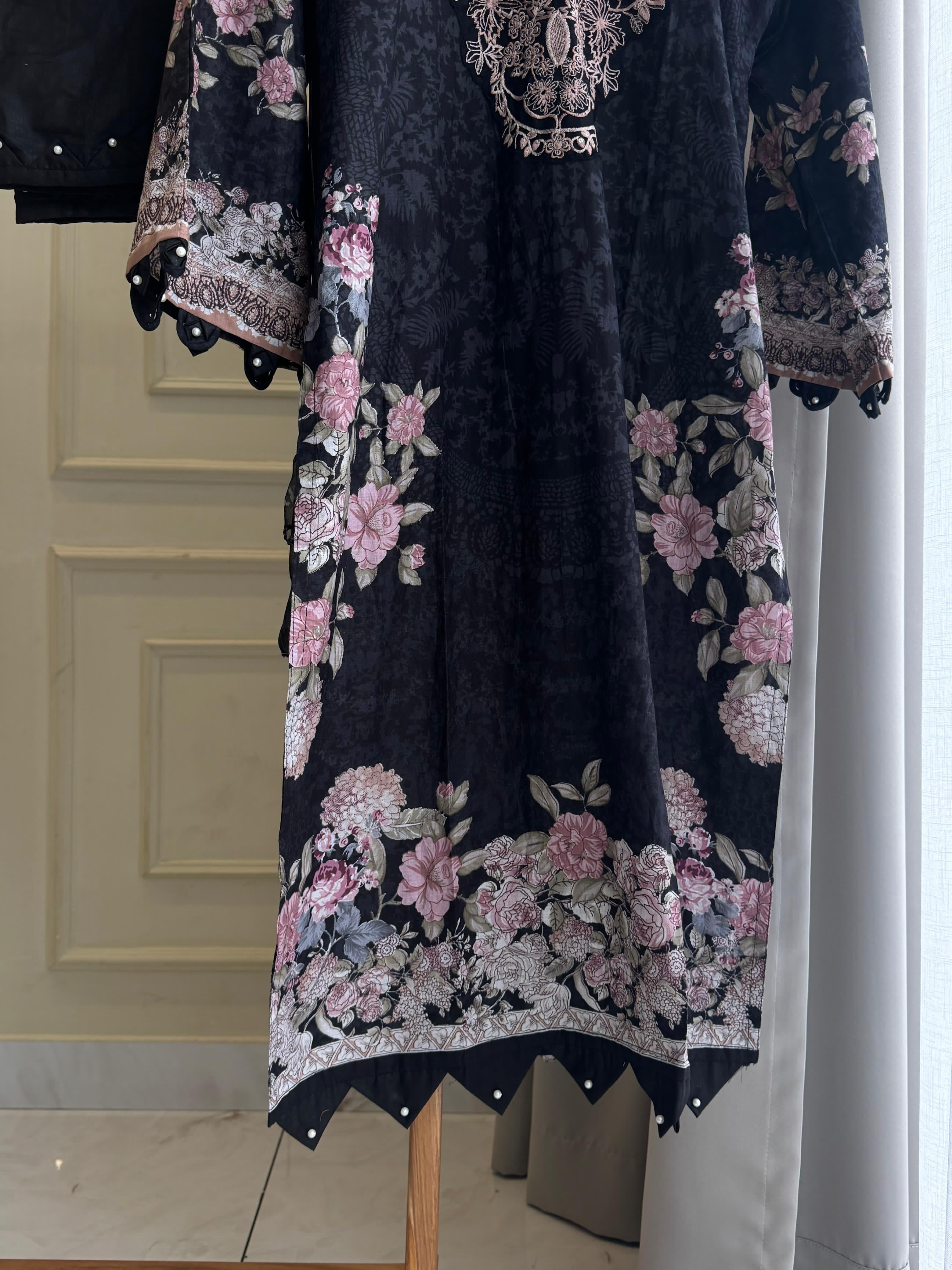 Trendy Pakistani Casual suit-4574