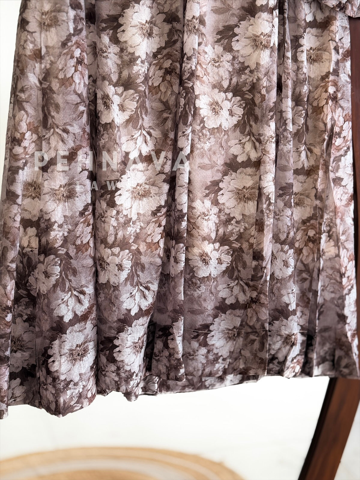 V-Neck Printed Co-ord Set