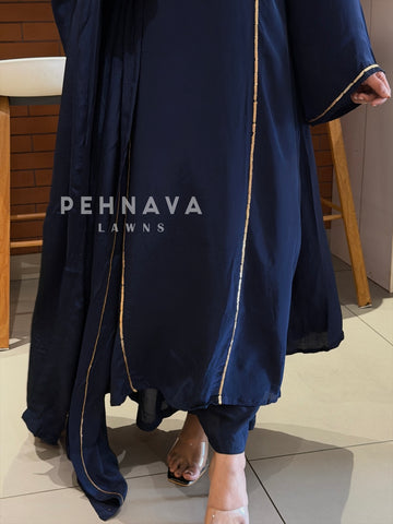 Panel Detailed Three Piece Ensemble 5032