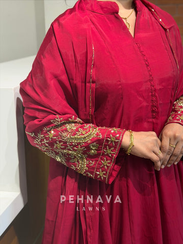 Chanderi Handworked Ensemble-H289