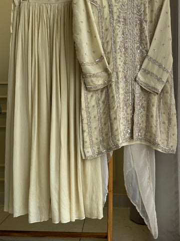 Heavily Handworked Partywear Suit