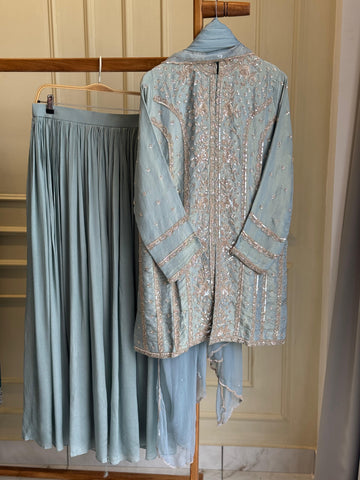 Heavily Handworked Partywear Suit