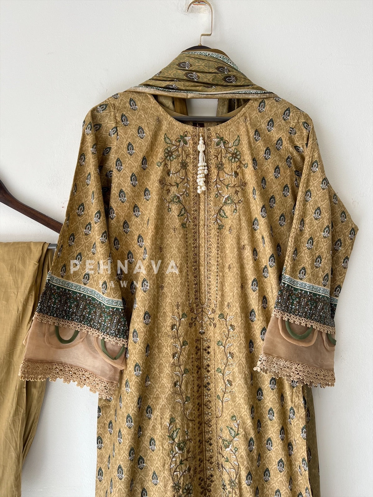Embroidered Casual Ready To Wear Suit-21005-6