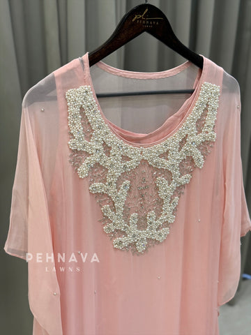 Yoke Detailed Kaftan Suit