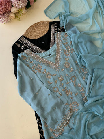 Premium Handworked Partywear Sharara