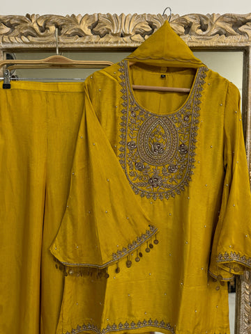 Pure Silk Elegance Suit 2158