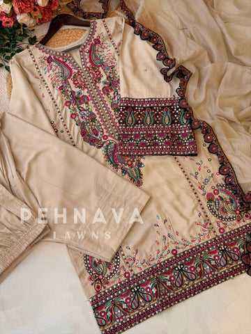 Embroidered Farshi Salwar-274