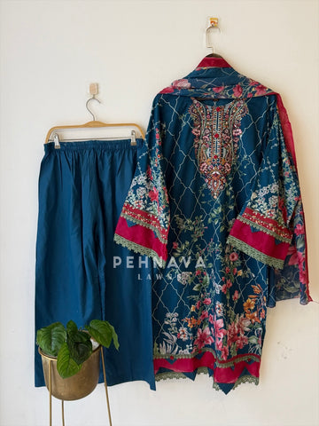 Embroidered Casual Ready To Wear Suit 006