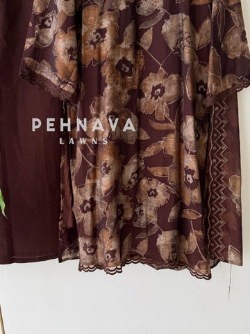 Floral Printed Three Piece Set-13105
