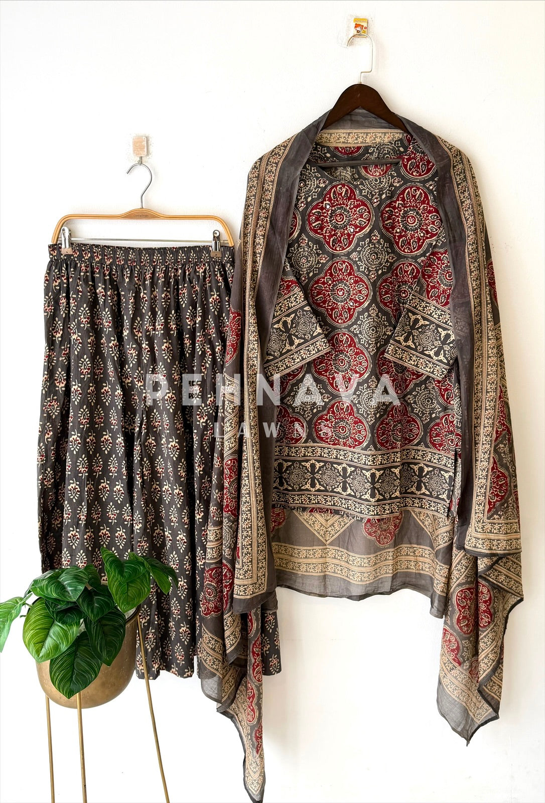 Cotton Printed Suit 313