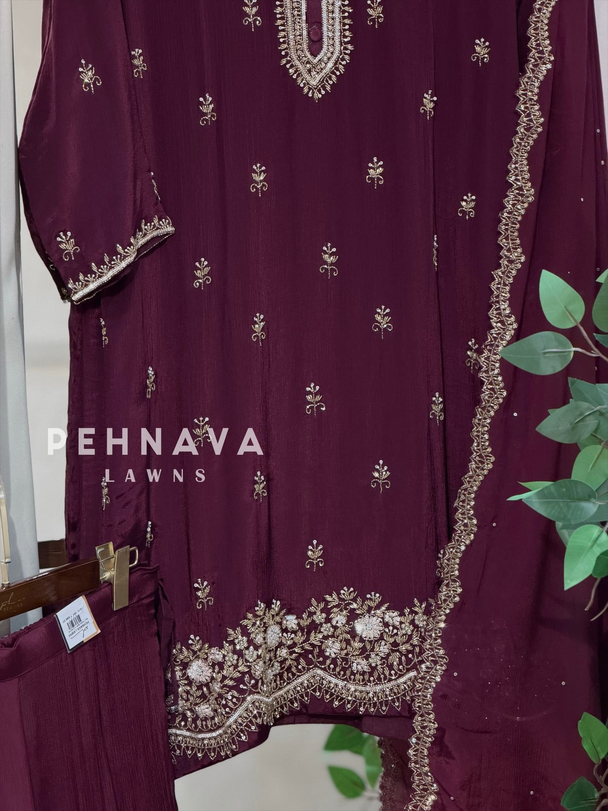 Premium Handworked Chinnon Ensemble